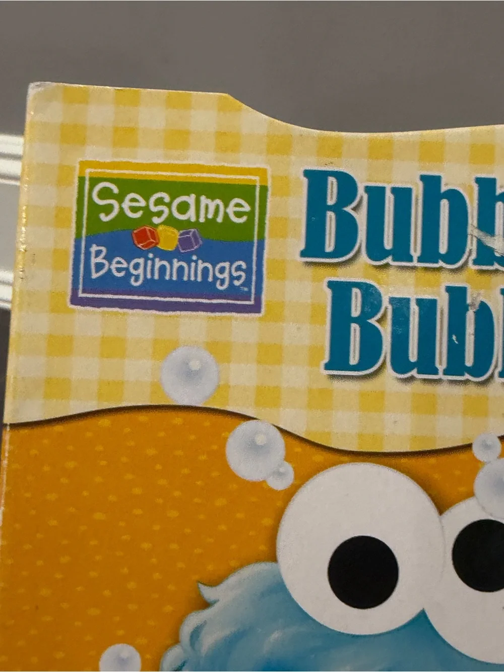 Sesame Street Bubbles, Bubbles Bath Book Board Book For Kids Toddlers Babies